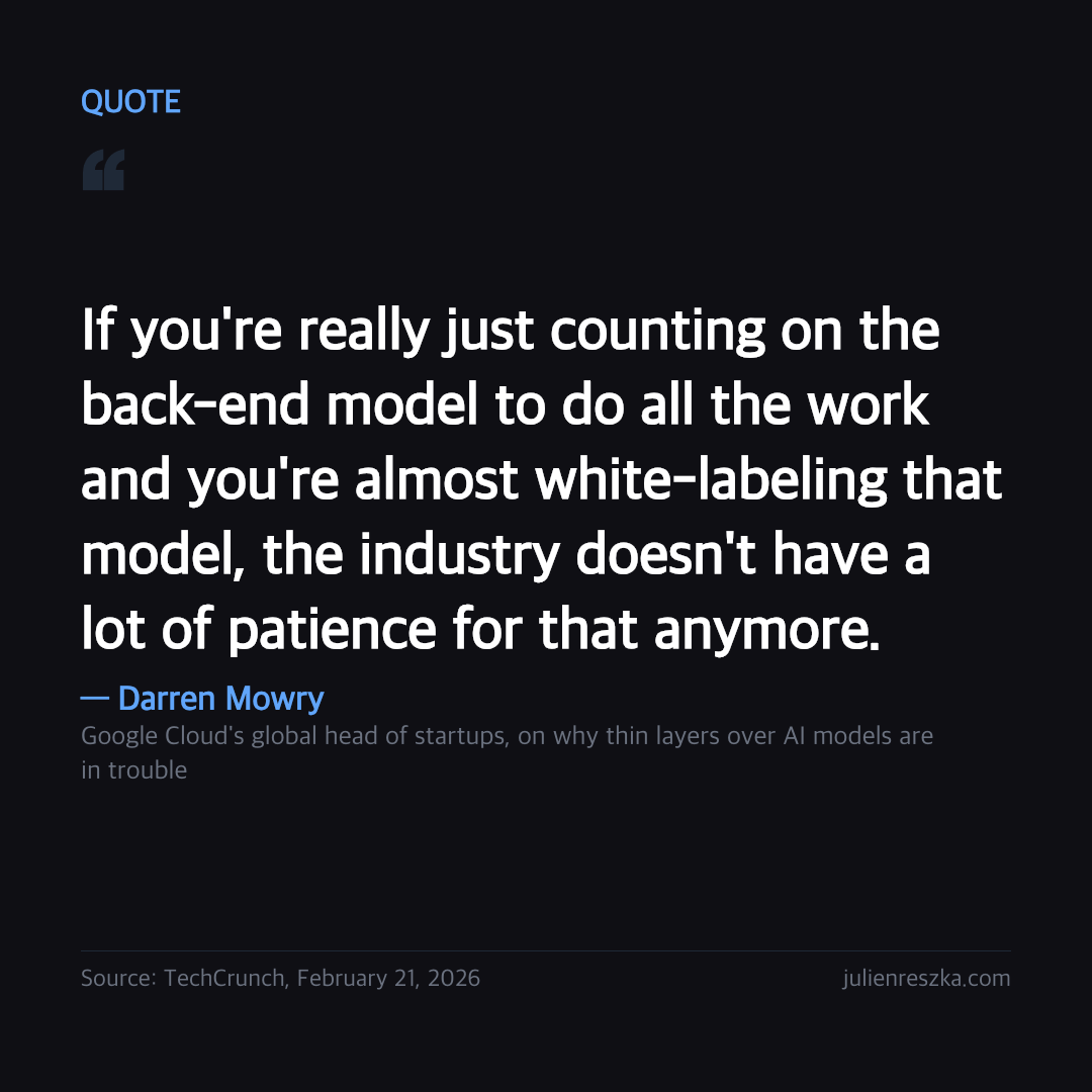 Quote: If you're really just counting on the back-end model to do all the work and you're almost white-labeling that model, the industry doesn't have a lot of patience for that anymore. — Darren Mowry